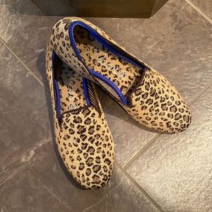 Rothy’s leopard print loafers!